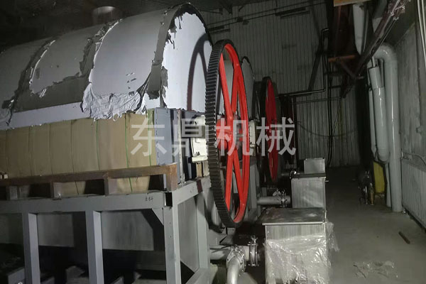 酵母烘干機(jī)建造完成，安裝現(xiàn)場情況